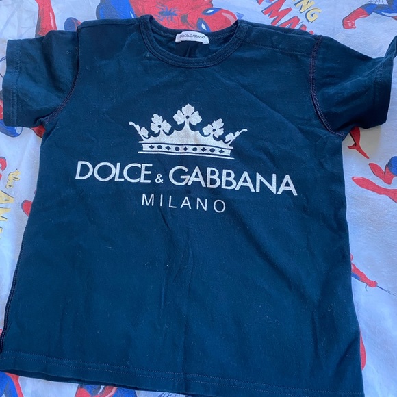 Dolce & Gabbana Navy Toddler Tops